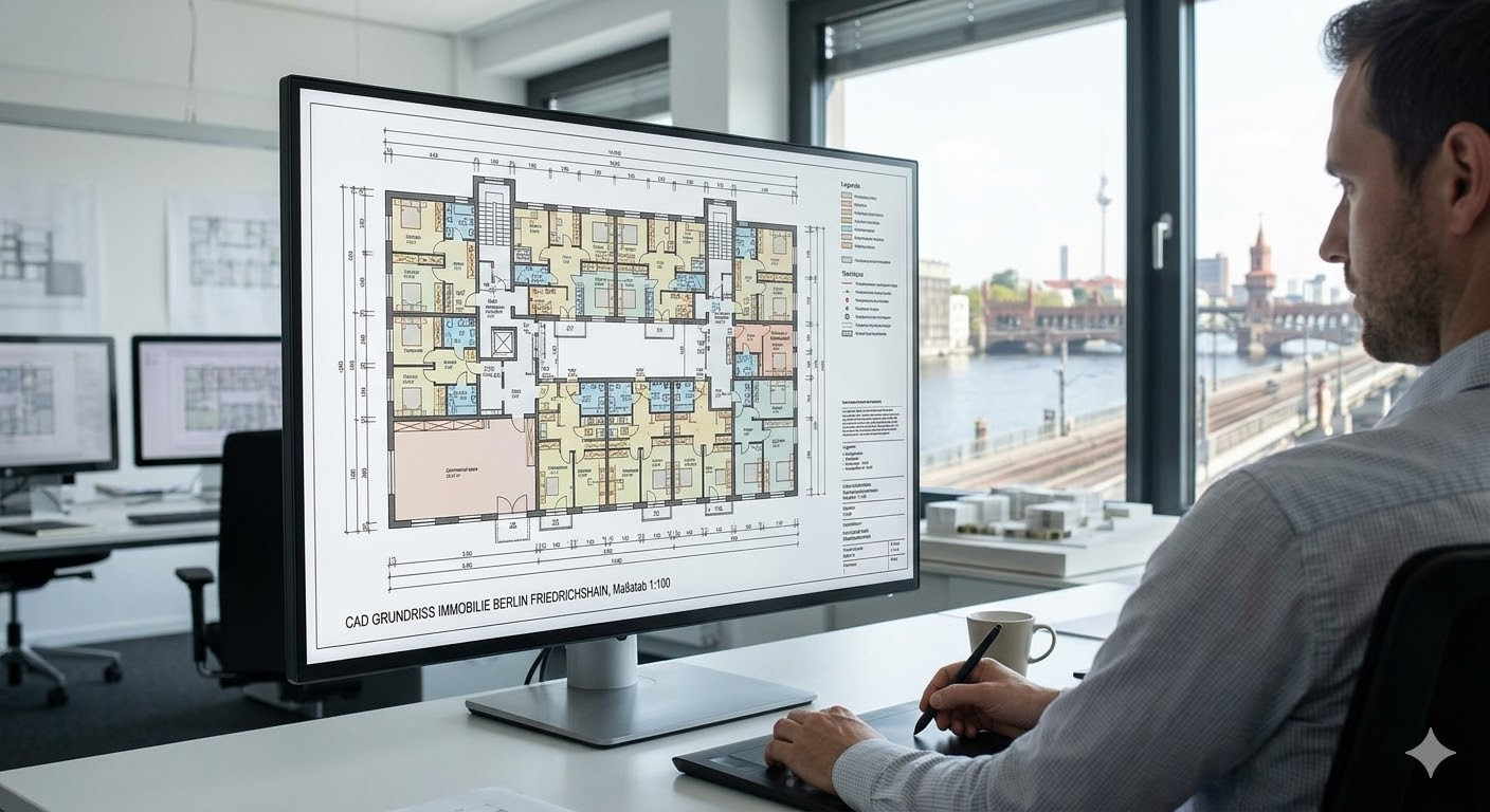 cad grundriss immobilie berlin friedrichshain